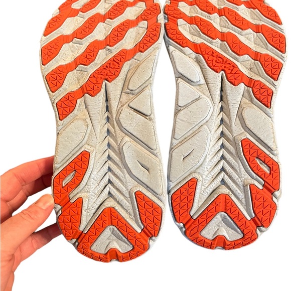 MENS Hoka Clifton 8 2E Wide 'Goblin Blue Mountain Spring' Sneaker size 8.5 - Picture 5 of 11